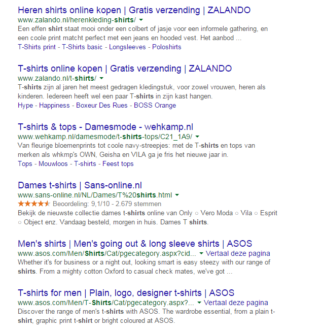 rich snippets