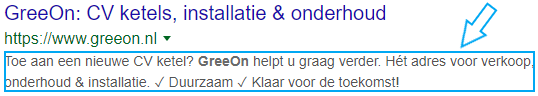 Voorbeeld Meta Description Voorbeeld Meta Description