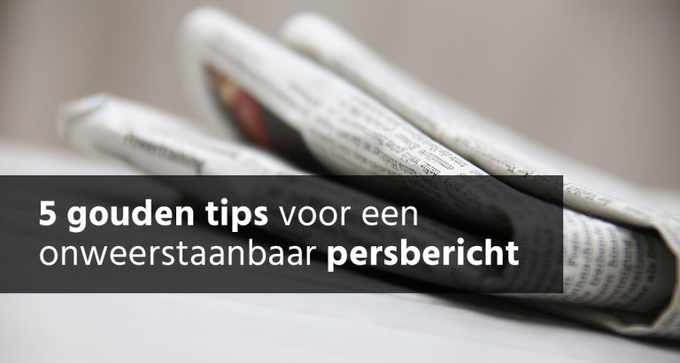 tips persbericht