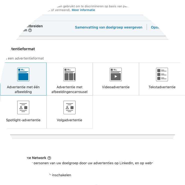 LinkedIn advertenties