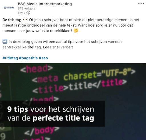 Deel je blogs op social media