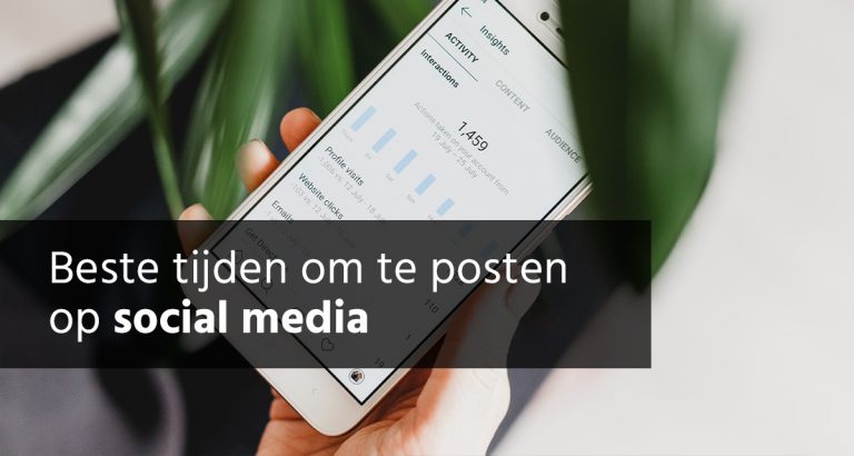 beste tijden posten social media