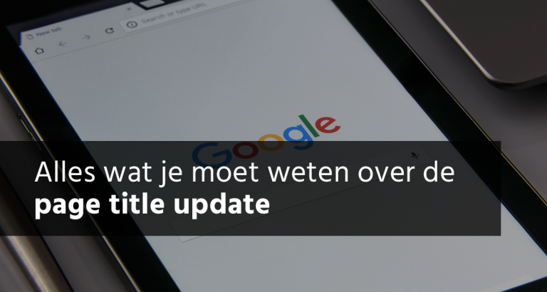 Alles wat je moet weten over de page title update