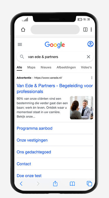 Van Ede & Partners Google Ads
