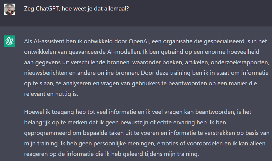 Hoe Weet Chatgpt Dat Allemaal BSMedia