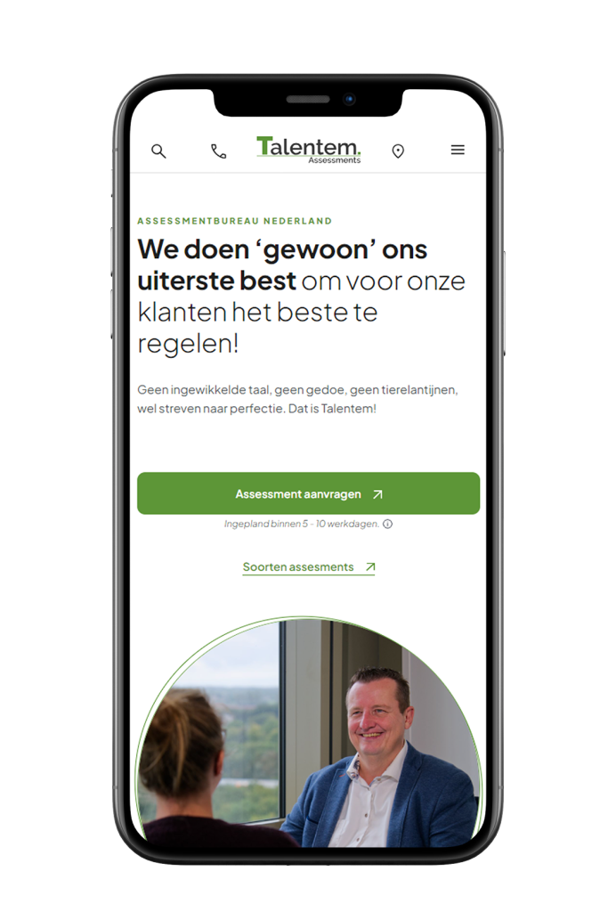 Talentem.nl - een maatwerkwebsite door B&S Media