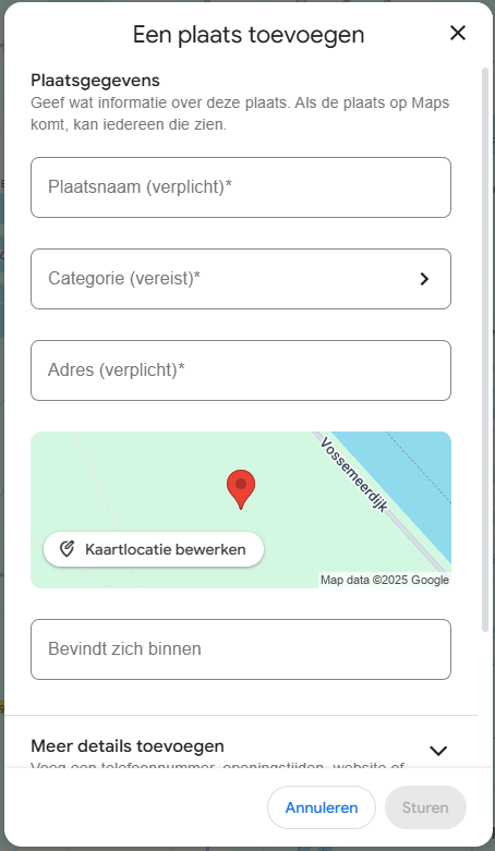 6 Google Bedrijfsprofiel Invullen GoogleMaps Marketing Blog BSMediaIM